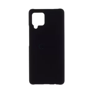 HUSĂ! - Protector de telefon din plastic (cauciucat) NEGRU Samsung Galaxy A42 5G (SM-A425F)