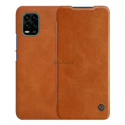   HUSĂ! - Husă NILLKIN QIN în picioare, efect piele (FLIP, deschidere laterală, suport card bancar) MARO Xiaomi Mi 10 Lite 5G