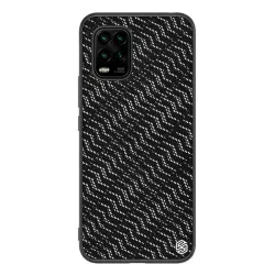   HUSĂ! - Protector de telefon din silicon NILLKIN TWINKLE (rezistență medie la impact, spate din plastic, ecologic, strălucitor) SILVER Xiaomi Mi 10 Lite 5G