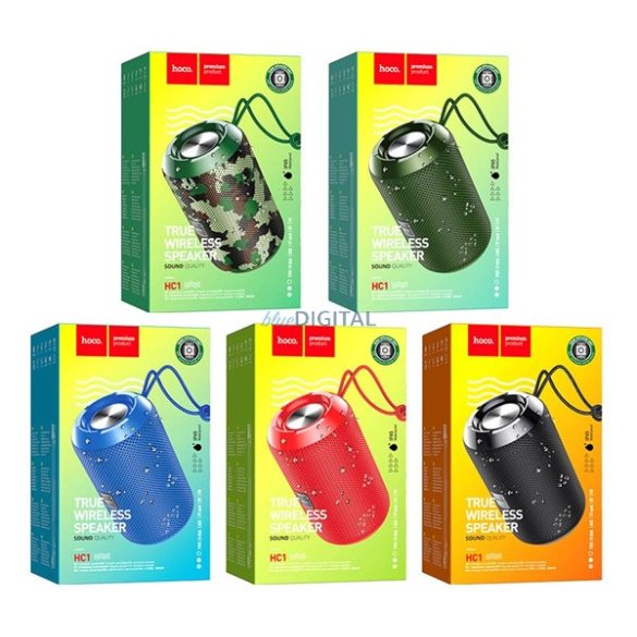 HOCO HC1 difuzor portabil bluetooth (v5.0, cititor de carduri, 5W) BLUE