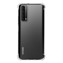   HUSĂ! - Protectie telefon din plastic ROAR JELLY ARMOR (cadru din silicon, rezistenta medie la impact, colt cu perna de aer) TRANSPARENT Huawei P Smart (2021)