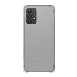   HUSĂ! - Protectie de telefon din plastic ROAR JELLY ARMOR (cadru din silicon, rezistenta medie la impact, colt cu perna de aer) TRANSPARENT Samsung Galaxy A32 5G (SM-A326)