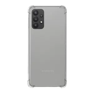HUSĂ! - Protectie de telefon din plastic ROAR JELLY ARMOR (cadru din silicon, rezistenta medie la impact, colt cu perna de aer) TRANSPARENT Samsung Galaxy A32 5G (SM-A326)