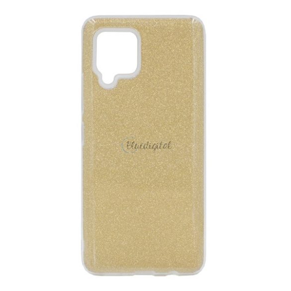 Protectie din silicon pentru telefon (interior din plastic, spate lucios) GOLD Samsung Galaxy A42 5G (SM-A425F)