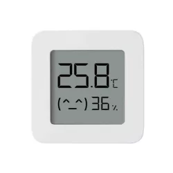   XIAOMI MI Monitor de temperatură și umiditate 2 termometru inteligent și senzor de umiditate (Bluetooth) ALB