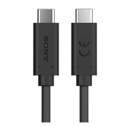   SONY cablu de date (Tip-C - Tip-C, 100W, încărcător rapid, 100cm) NEGRU