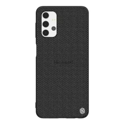   HUSĂ! - Protector de telefon din plastic NILLKIN TEXTURED (suprafață aspră, rezistență medie la impact, cadru din silicon, model 3D) NEGRU Samsung Galaxy A32 5G (SM-A326)