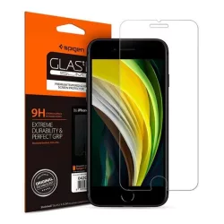   SPIGEN TR SLIM HD folie sticlă protecție ecran(2.5D, rezistent la zgârieturi, husă prietenos, fără amprente, ultra subțire, 0.2mm, 9H) pentru Apple iPhone 8 4.7, Apple iPhone 7 4.7, Apple iPhone SE 2 (2020), Apple