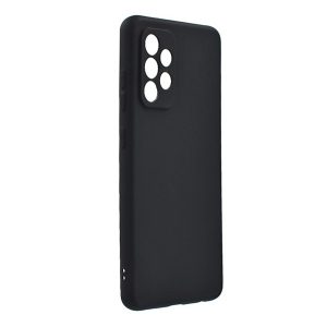 Husă de telefon din silicon (mată) NEGRU Samsung Galaxy A52 4G (SM-A525F), Samsung Galaxy A52 5G (SM-A526F), Samsung Galaxy A52s 5G (SM-A528)