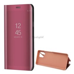   Husă în picioare (FLIP activ, deschidere laterală, funcție de suport pentru desktop, suprafață oglindă, husă Mirror View) ROSE GOLD Samsung Galaxy A42 5G (SM-A425F)