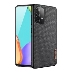   HUSĂ! - Protectie de telefon din silicon DUX DUCIS FINO (interior din plastic, rezistenta medie la impact, model grila) NEGRU Samsung Galaxy A72 5G (SM-A726F), Samsung Galaxy A72 4G (SM-A725F)