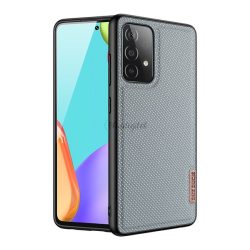   HUSĂ! - Protectie de telefon din silicon DUX DUCIS FINO (interior din plastic, rezistenta medie la impact, model grila) GRI Samsung Galaxy A72 5G (SM-A726F), Samsung Galaxy A72 4G (SM-A725F)