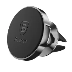   Suport auto BASEUS SMALL EARS (pentru ventilație, magnetic, 360°) NEGRU