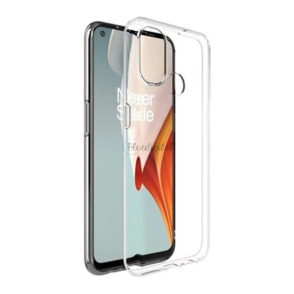 HUSĂ! - Protector de telefon din silicon (ultra-subtire) TRANSPARENT OnePlus Nord N100