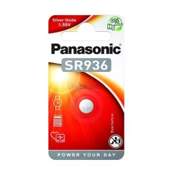   Baterie de ceas PANASONIC (SR936, 1.55V, oxid de argint) 1 buc/pachet