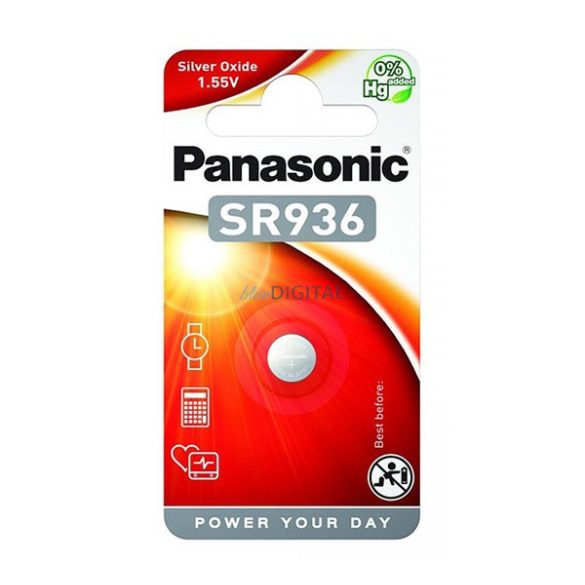 Baterie de ceas PANASONIC (SR936, 1.55V, oxid de argint) 1 buc/pachet