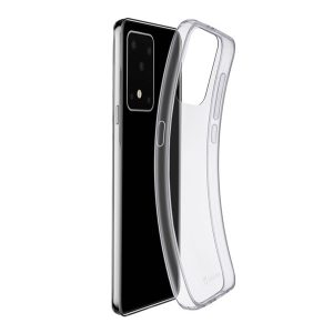 Protector de telefon CELLULARLINE FINE din silicon (ultra-subțire) TRANSPARENT Samsung Galaxy S20 Ultra (SM-G988F), Samsung Galaxy S20 Ultra 5G (SM-G988B)