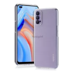   HUSĂ! - Protector de telefon din silicon (ultra-subtire) TRANSPARENT Oppo Reno 4 Pro 5G