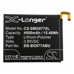   Baterie CAMERON SINO Li-Polymer (3,85V/4000mAh, compatibil cu Samsung EB-BG977ABU) NEGRU Samsung Galaxy S10 5G (SM-G977U)