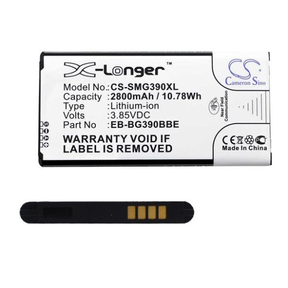 Baterie CAMERON SINO LI-Polymer (3,85V/2500mAh, compatibil EB-BG390BBE/EB-BG390BBEGWW) Samsung Galaxy Xcover 4 (SM-G390)