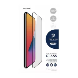   DUX DUCIS folie sticlă protecție ecran(2.5D lipici complet, aderență completă la suprafață, husă prietenos, rezistent la zgârieturi, 0.3mm, 9H) negru Realme 8 Pro, Realme 8