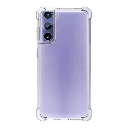   HUSĂ! - protecțiede telefon din silicon (rezistent la impact mediu, colț hover) pentru Samsung Galaxy S21 FE (SM-G990)