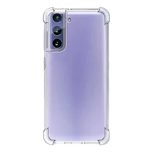 HUSĂ! - protecțiede telefon din silicon (rezistent la impact mediu, colț hover) pentru Samsung Galaxy S21 FE (SM-G990)