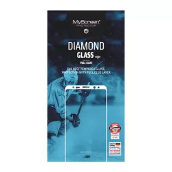   MYSCREEN DIAMOND GLASS EDGE sticla de protectie pentru ecran (2.5D, lipici integral, adeziv pe toata suprafata, rezistent la zgarieturi, 0,33 mm, 9H) NEGRU Xiaomi Redmi 9T, Xiaomi Poco M3