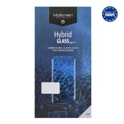   MYSCREEN HYBRIDFolie sticlă sticlă protecție ecran(flexibil, rezistent la zgârieturi, rezistent la impact, 0.15mm, 8H, NU curbat) pentru Samsung Galaxy A52 4G (SM-A525F), Samsung Galaxy A52 5G (SM-A526F), Samsung Galaxy