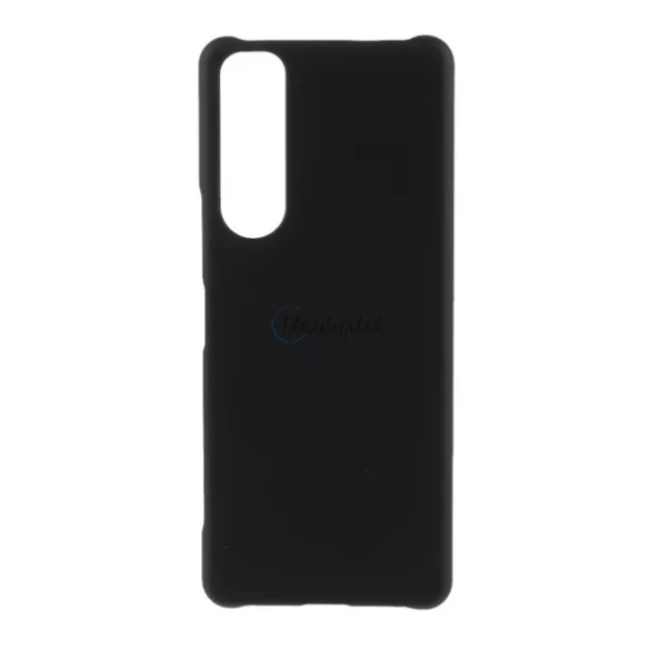 HUSĂ! - Protector de telefon din plastic (cauciucat) NEGRU Sony Xperia 5 III (XQBQ62)