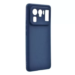 HUSĂ! - Protectie de telefon din silicon (mat) ALBASTRU INCHIS Xiaomi Mi 11 Ultra 5G