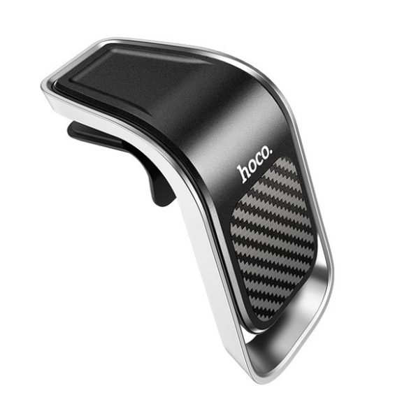 Suport auto HOCO CA74 (pentru ventilatie, clip-on, magnetic) SILVER