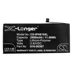   Baterie CAMERON SINO Li-Polymer (3.82V/2900mAh, compatibil cu Apple 616-00367) NEGRU Apple iPhone 8 Plus 5.5