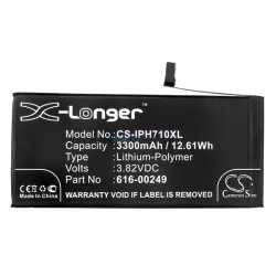   CAMERON SINO Baterie Li-Polimer (3.82V/3300mAh, compatibil Apple 616-00249) BLACK Apple iPhone 7 Plus 5.5