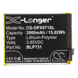   Baterie CAMERON SINO Li-Polymer (3.85V/3900mAh, compatibil cu OPPO BLP731) NEGRU Realme 5 Pro