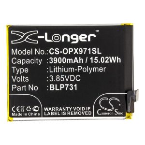 Baterie CAMERON SINO Li-Polymer (3.85V/3900mAh, compatibil cu OPPO BLP731) NEGRU Realme 5 Pro