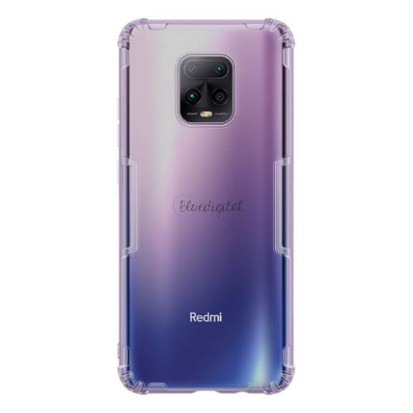 Protector de telefon din silicon NILLKIN NATURE (rezistență medie la impact, 0,6 mm, ultra-subțire) GREY Xiaomi Redmi 10X 5G