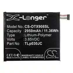   Baterie CAMERON SINO Li-Polymer (3,85V/2950mAh, compatibil cu Alcatel CAC3000034CC) NEGRU Alcatel 3C (OT-5026D)