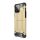 Protector de telefon din plastic Defender (rezistență medie la impact, colț cu pernă de aer, interior din silicon, efect metalic) GOLD Apple iPhone 13 Pro Max Protector de telefon din plastic Defender (rezistență medie la impact, colț cu pernă de aer, interior din silicon, efect metalic) GOLD Apple iPhone 13 Pro Max