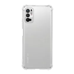   HUSĂ! - Husă silicon pentru telefon (impact mediu rezistent, bubble heel) pentru Xiaomi Redmi Note 10 5G (Poco M3 Pro 5G)