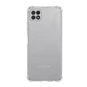 HUSĂ! - Protectie din silicon pentru telefon (rezistenta medie la impact, colt cu perna de aer) TRANSPARENT Samsung Galaxy A22 5G (SM-A226)