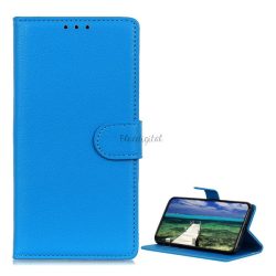   HUSĂ! - Husă în picioare, efect piele (FLIP, deschidere laterală, funcție de suport pentru birou, premium) ALBASTRU DESCHIS Apple iPhone 13 mini