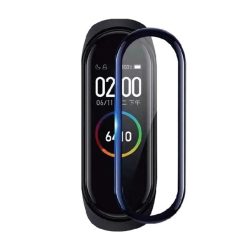   Ecran de afișare protecțiede sticlă (3D Husă complet, 0,3 mm, 9H) negru Xiaomi Mi Band 6