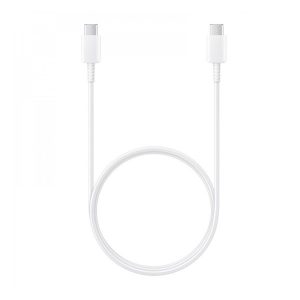 SAMSUNG cablu de date (Tip-C - Tip-C, 5A, 100W, EP-DN975, încărcător rapid, 100cm) ALB