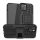 Protector de telefon din plastic Defender (rezistenta medie la impact, interior din silicon, suport, model cauciuc auto) NEGRU Apple iPhone 13 Protector de telefon din plastic Defender (rezistenta medie la impact, interior din silicon, suport, model cauciuc auto) NEGRU Apple iPhone 13
