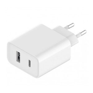 XIAOMI Încărcător AC USB+Type-C (33W, încărcător rapid PD 3.0) ALB