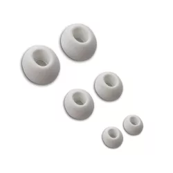   Cauciuc pentru căști Bluetooth (3 perechi, S, M, L, mărime) ALB Apple Airpods Pro