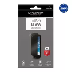  MYSCREEN ANTISPY GLASS EDGE sticlă de protecție a ecranului (margine rotunjită 2.5D, protecție împotriva observării, 9H) TRANSPARENT Apple iPhone 13 Pro, Apple iPhone 13, Apple iPhone 14