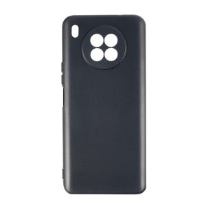 HUSĂ! - Protecție siliconică pentru telefon (mată) negru Huawei Nova 8i, Honor 50 Lite