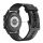 Curea de rezervă (universală, 22mm, silicon, model carbon) NEGRU Curea de rezervă (universală, 22mm, silicon, model carbon) NEGRU